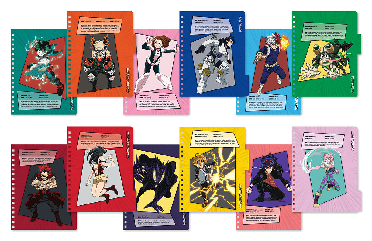 My Hero Academia: Class 1-A 12-Month Undated Planner Hardcover Book