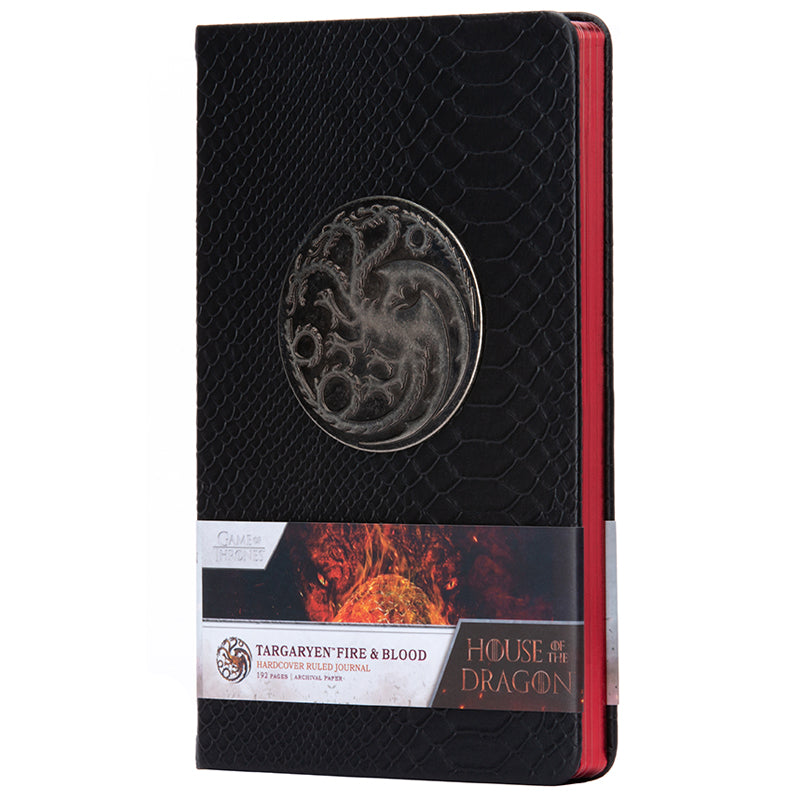 House of the Dragon: Targaryen Fire & Blood Hardcover Journal Hardcover Book