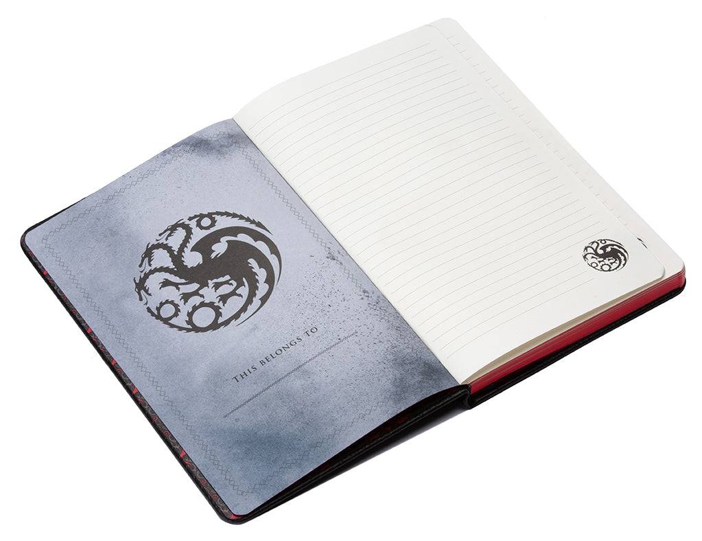 House of the Dragon: Targaryen Fire & Blood Hardcover Journal Hardcover Book