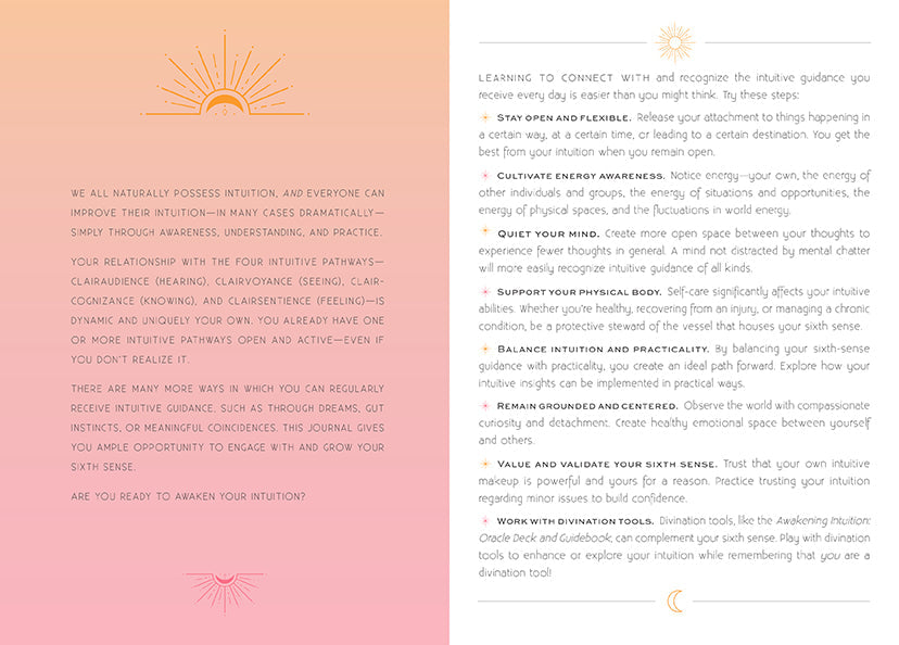 Intuition Softcover Book