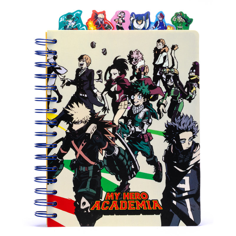 My Hero Academia: Class 1-A Spiral Notebook Softcover Book