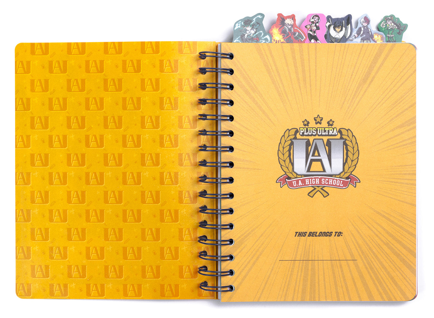My Hero Academia: Class 1-A Spiral Notebook Softcover Book