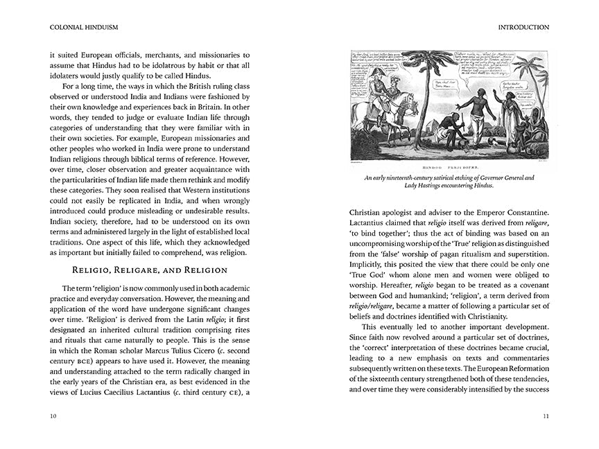 Colonial Hinduism Hardcover Book