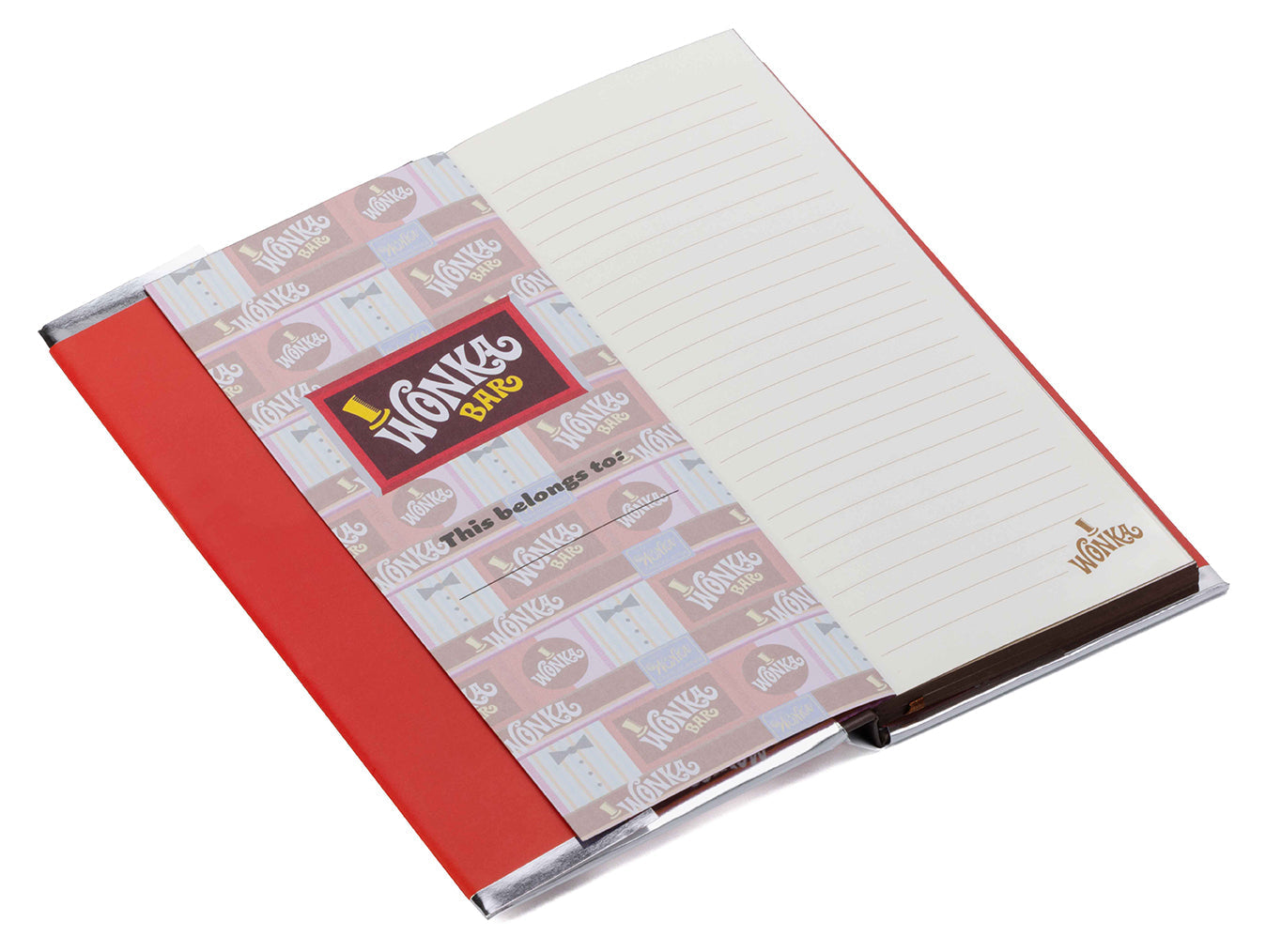 Willy Wonka and the Chocolate Factory: Wonka Bar Journal Hardcover Book