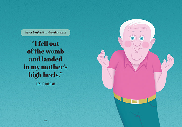 The Gay Icon's Guide to Life Hardcover Book