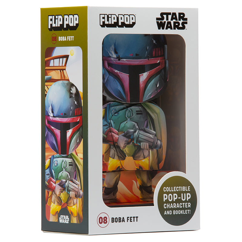 Star Wars Flip Pop: Boba Fett Hardcover Book