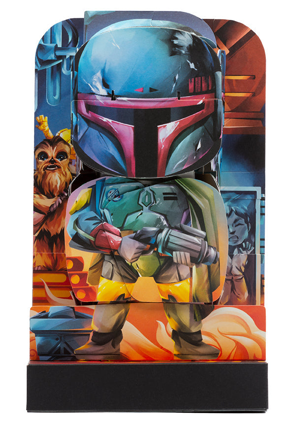Star Wars Flip Pop: Boba Fett Hardcover Book