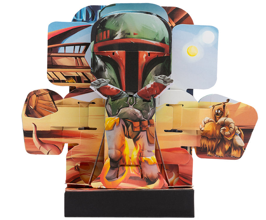Star Wars Flip Pop: Boba Fett Hardcover Book