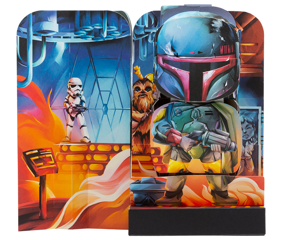 Star Wars Flip Pop: Boba Fett Hardcover Book
