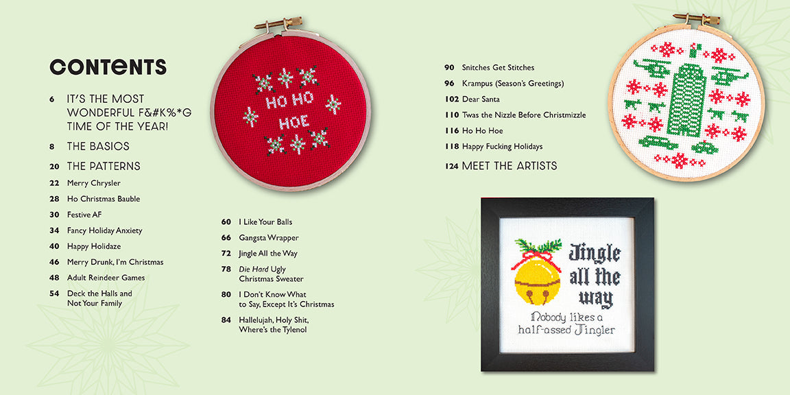 Festive As F*ck Hardcover Book