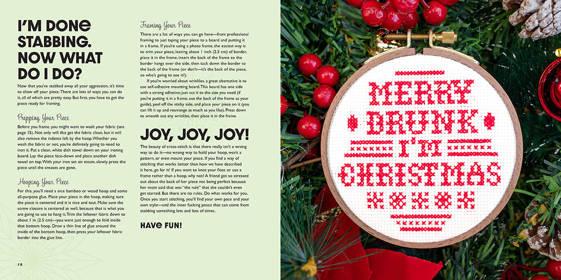 Festive As F*ck Hardcover Book