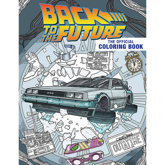Back to the Future: The Official Coloring Book Softcover Book