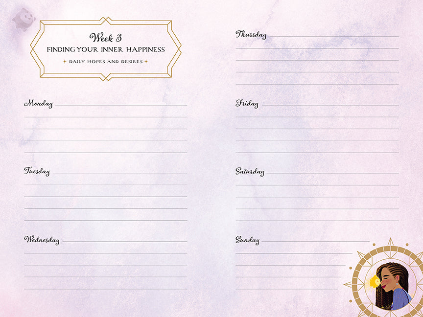 Disney Wish: A Guided Wishing Journal Hardcover Book