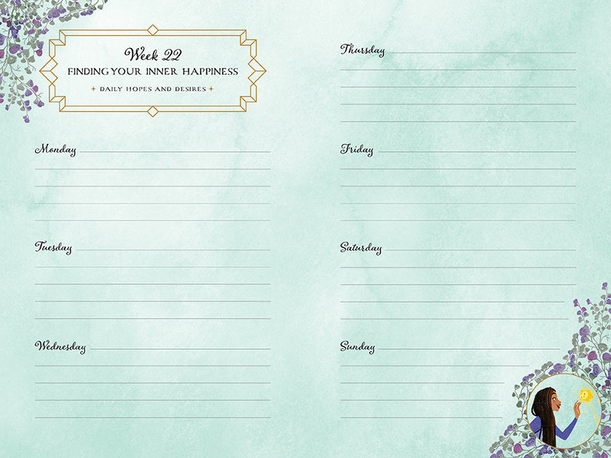Disney Wish: A Guided Wishing Journal Hardcover Book