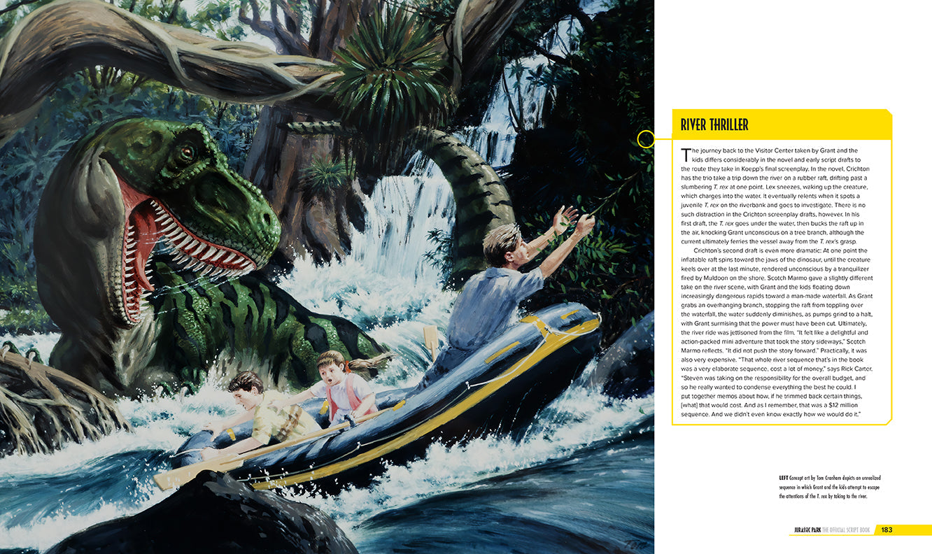 Jurassic Park: The Official Script Hardcover Book