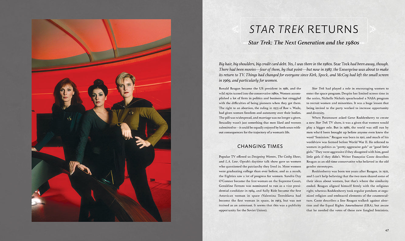 Star Trek: Open a Channel: A Woman's Trek Hardcover Book