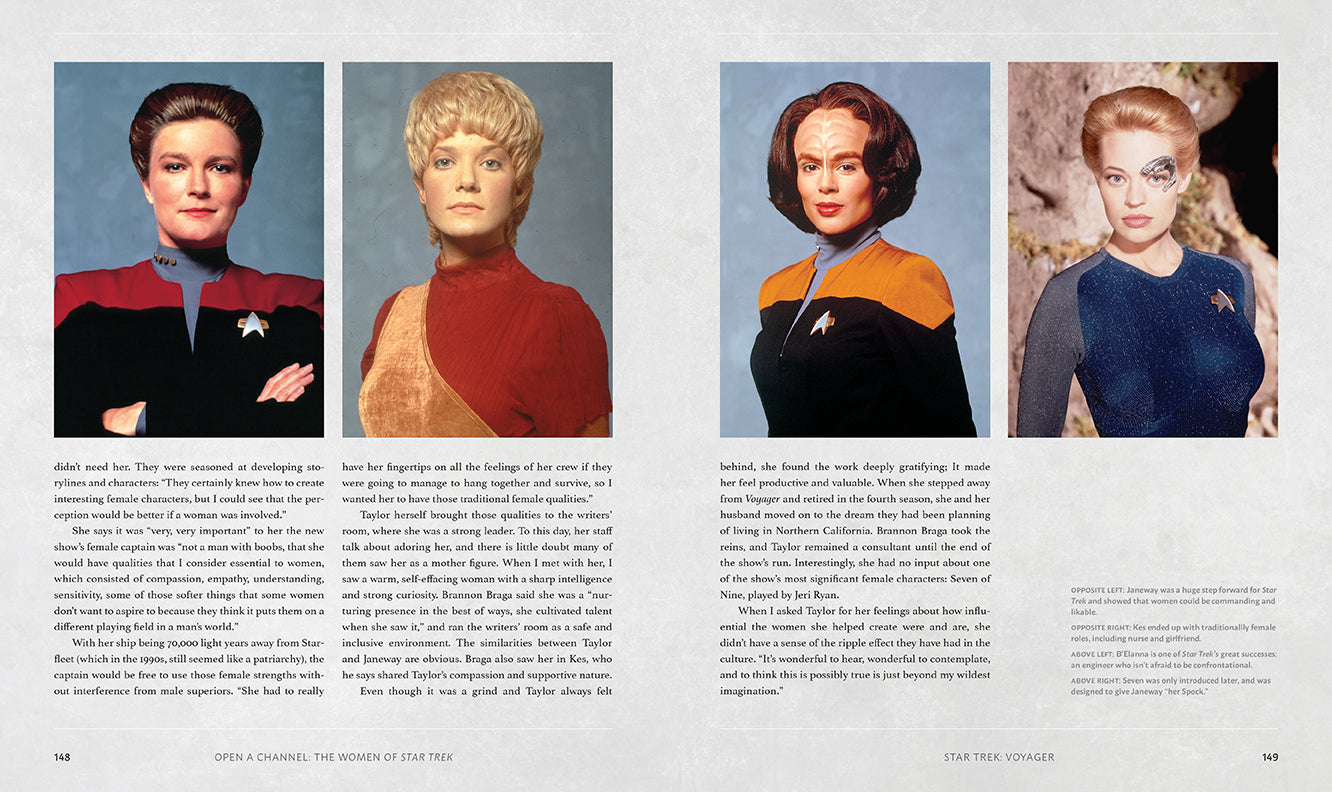 Star Trek: Open a Channel: A Woman's Trek Hardcover Book