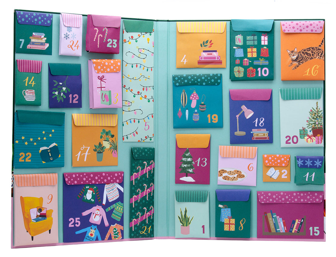 The Book Lover's Advent Calendar Hardcover Book