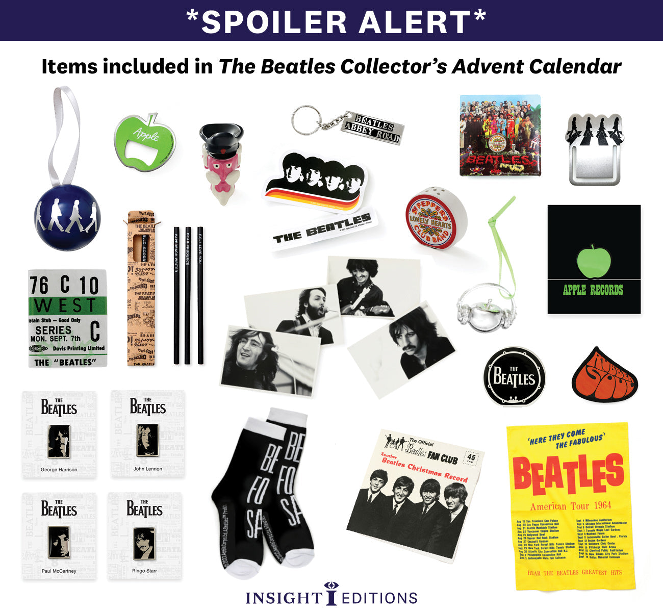 The Beatles Sgt. Peppers Club Band Lonely Hearts Collector's Advent Calendar