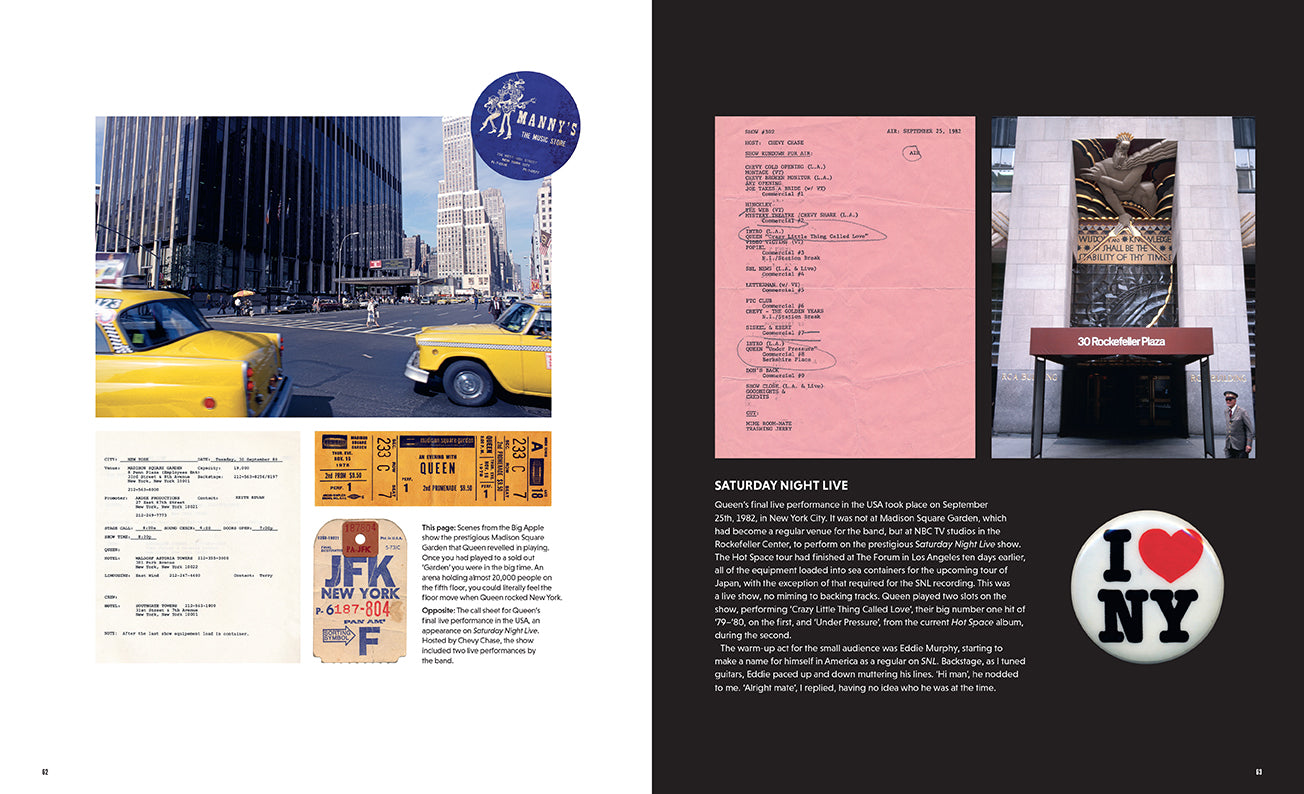 Queen Uncovered Hardcover Book
