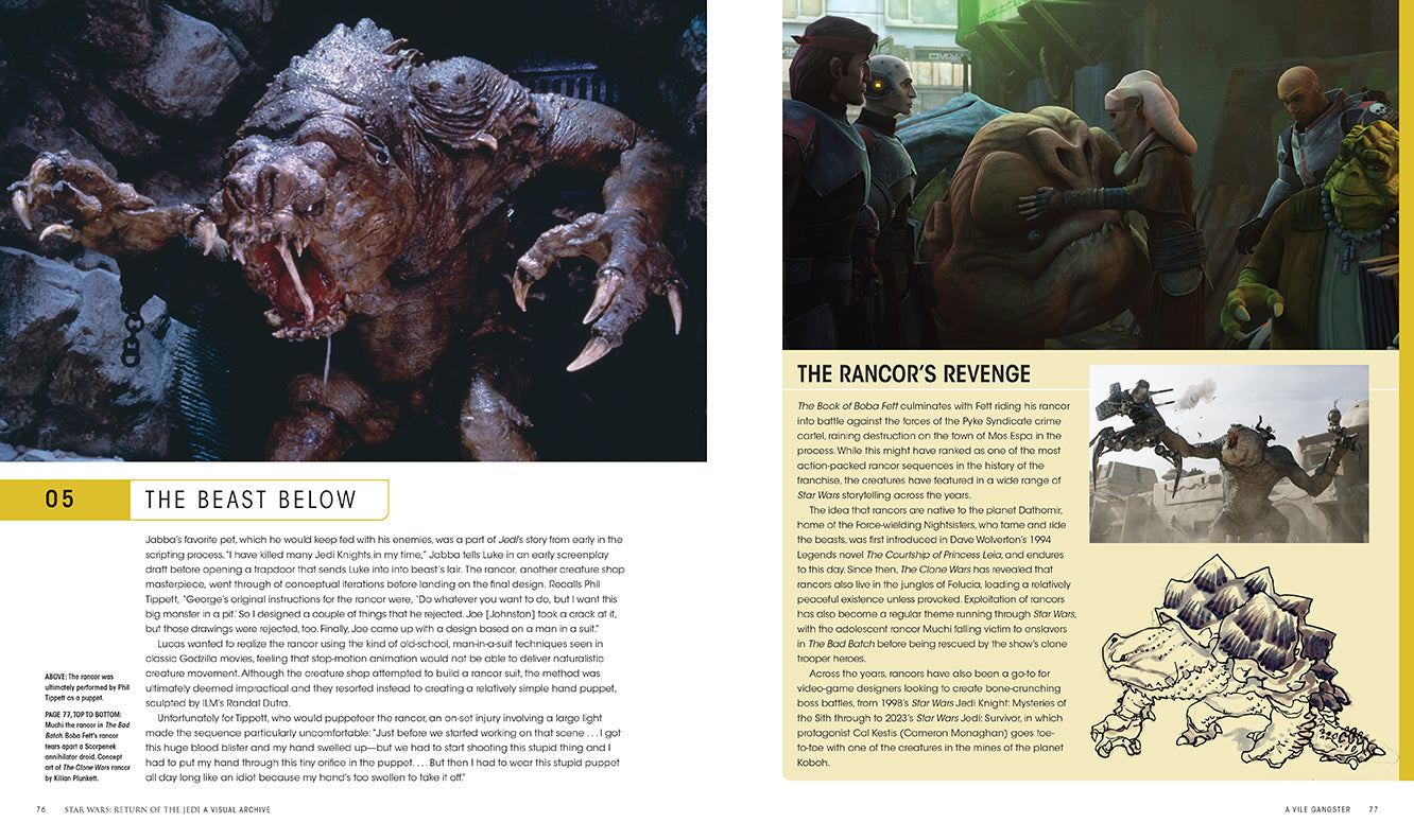 Star Wars: Return of the Jedi: A Visual Archive Hardcover Book