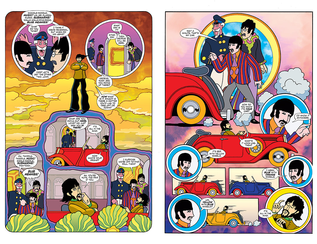 The Beatles Yellow Submarine Hardcover Book