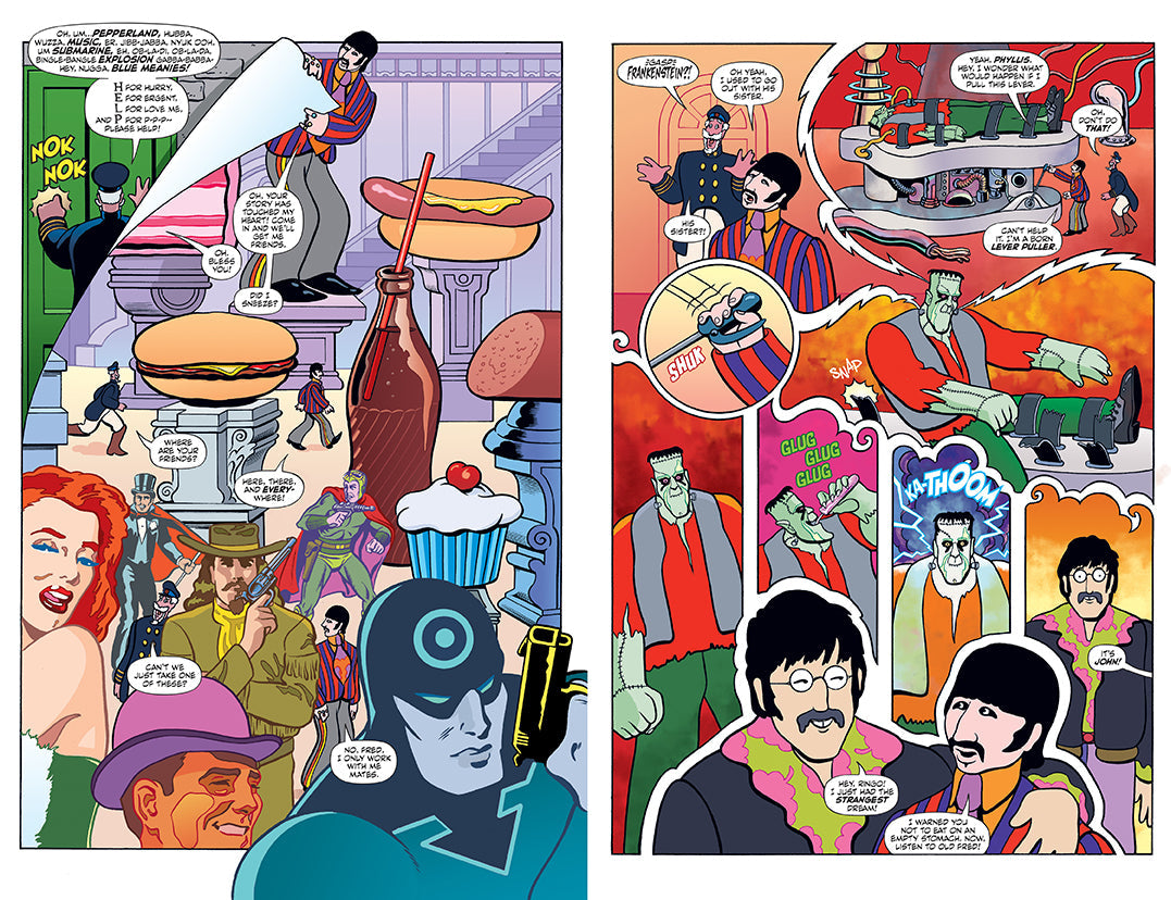 The Beatles Yellow Submarine Hardcover Book