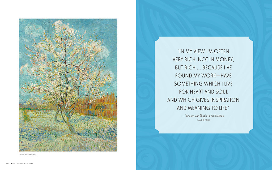 Knitting Van Gogh Hardcover Book