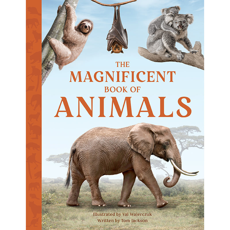 The Magnificent Book of Animals Hardcover Book
