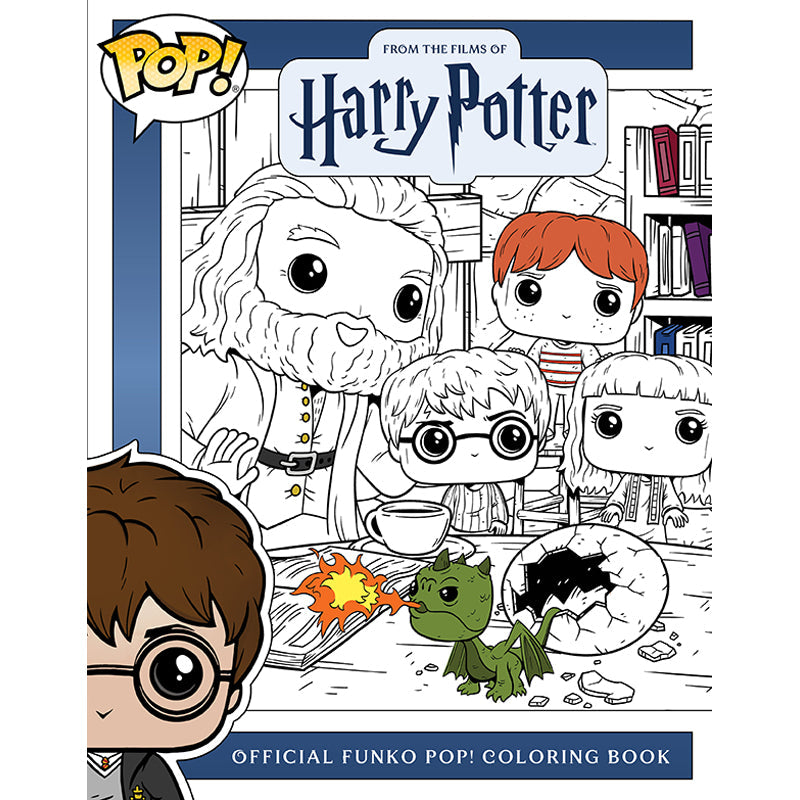 The Official Funko Pop! Harry Potter Coloring Book Softcover Book