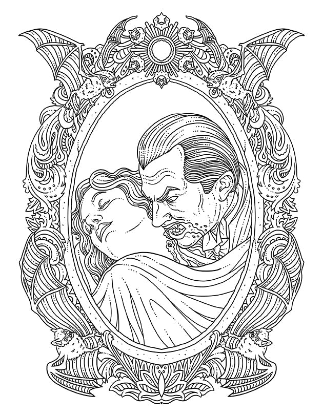 Universal Monsters: The Official Coloring Book Softcover Book