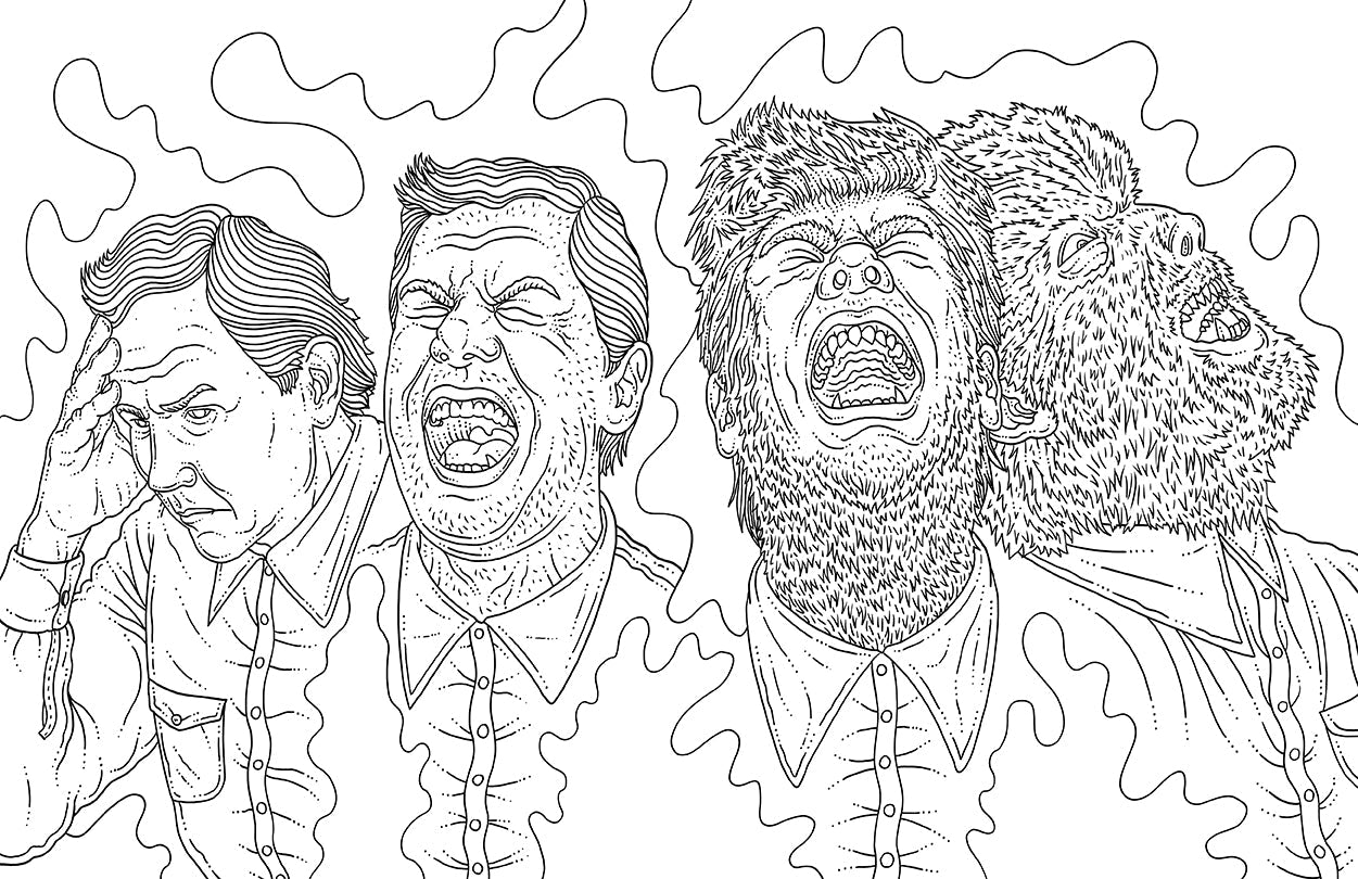 Universal Monsters: The Official Coloring Book Softcover Book