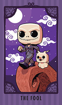 Funko: The Nightmare Before Christmas Tarot Deck and GuideHardcover Book