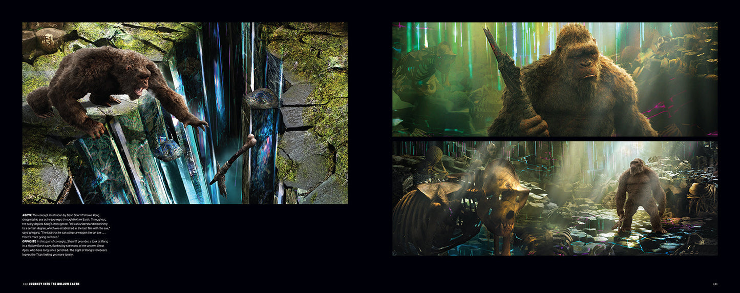 The Art of Godzilla x Kong: The New Empire Hardcover Book
