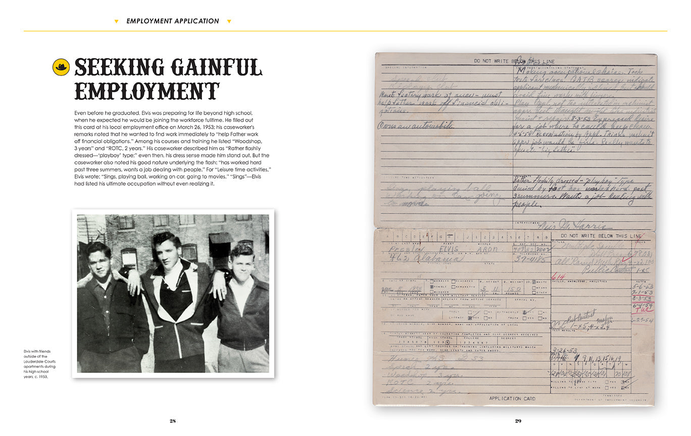 Elvis Presley Treasures Hardcover Book