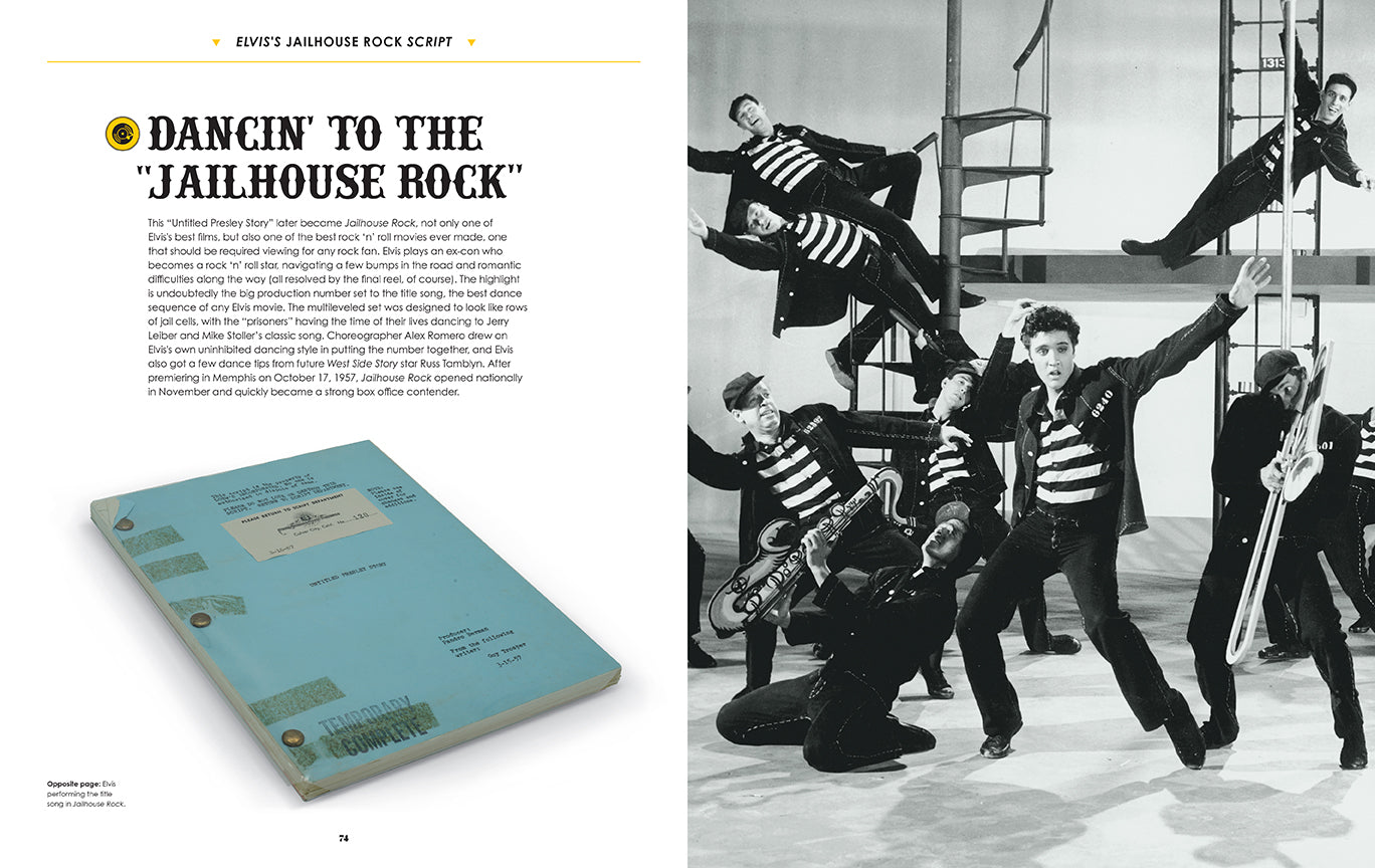 Elvis Presley Treasures Hardcover Book
