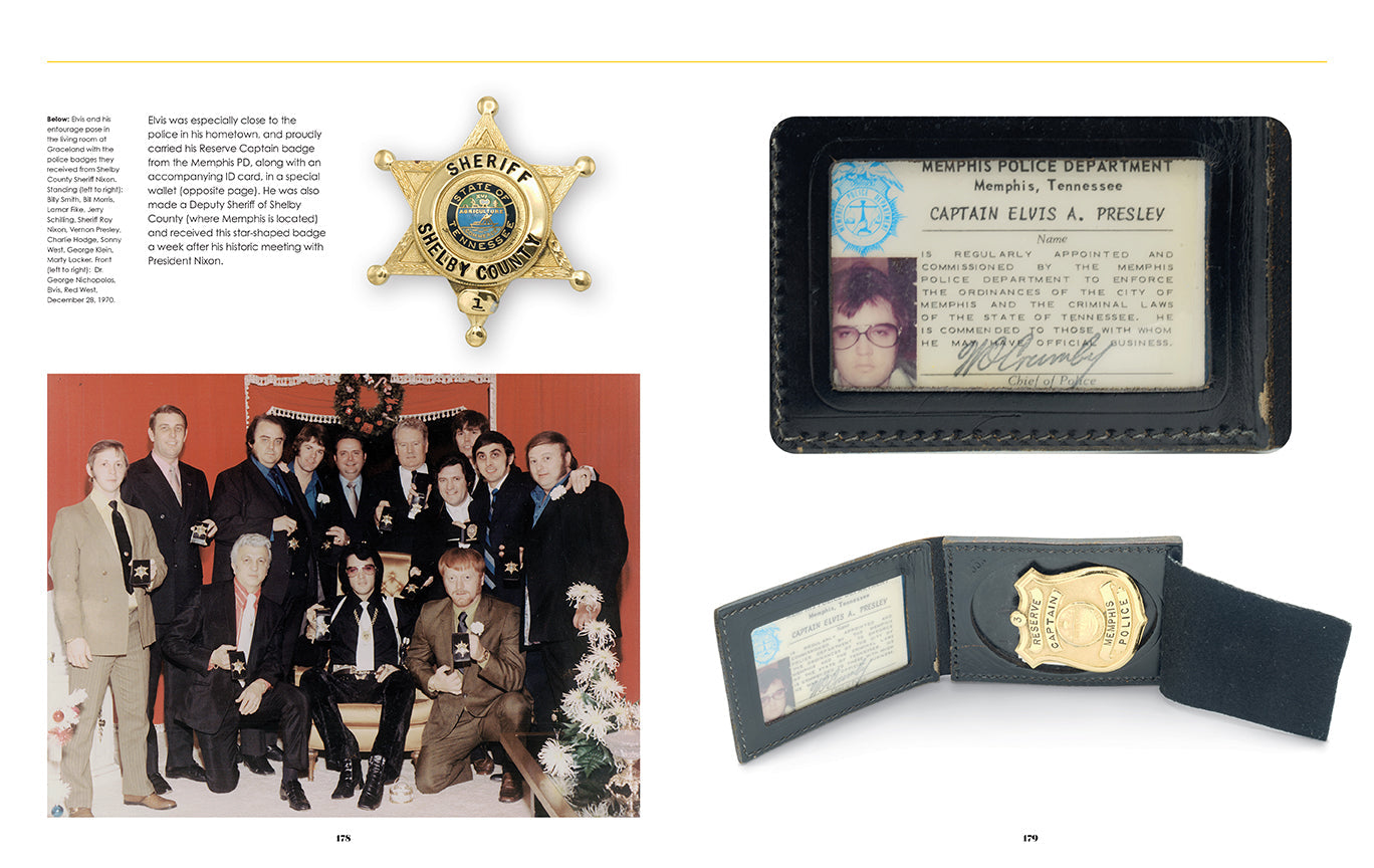 Elvis Presley Treasures Hardcover Book