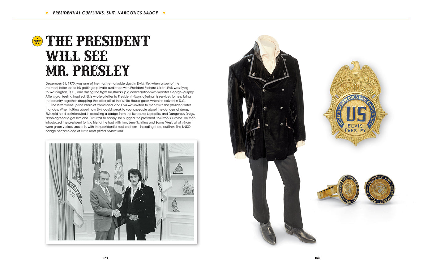 Elvis Presley Treasures Hardcover Book