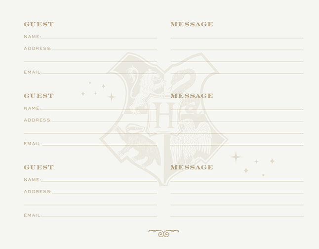 Harry Potter: Always Wedding Guest Hardcover Book