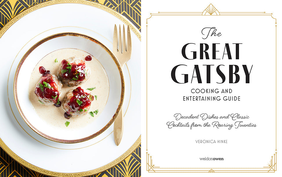 The Great Gatsby Cooking and Entertaining Guide Hardcover Book