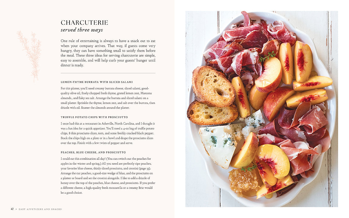 Entertaining with Charm Hardcover Book