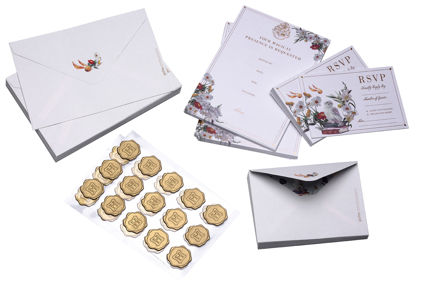 Harry Potter: Magical World Invitation Set (Set of 30)