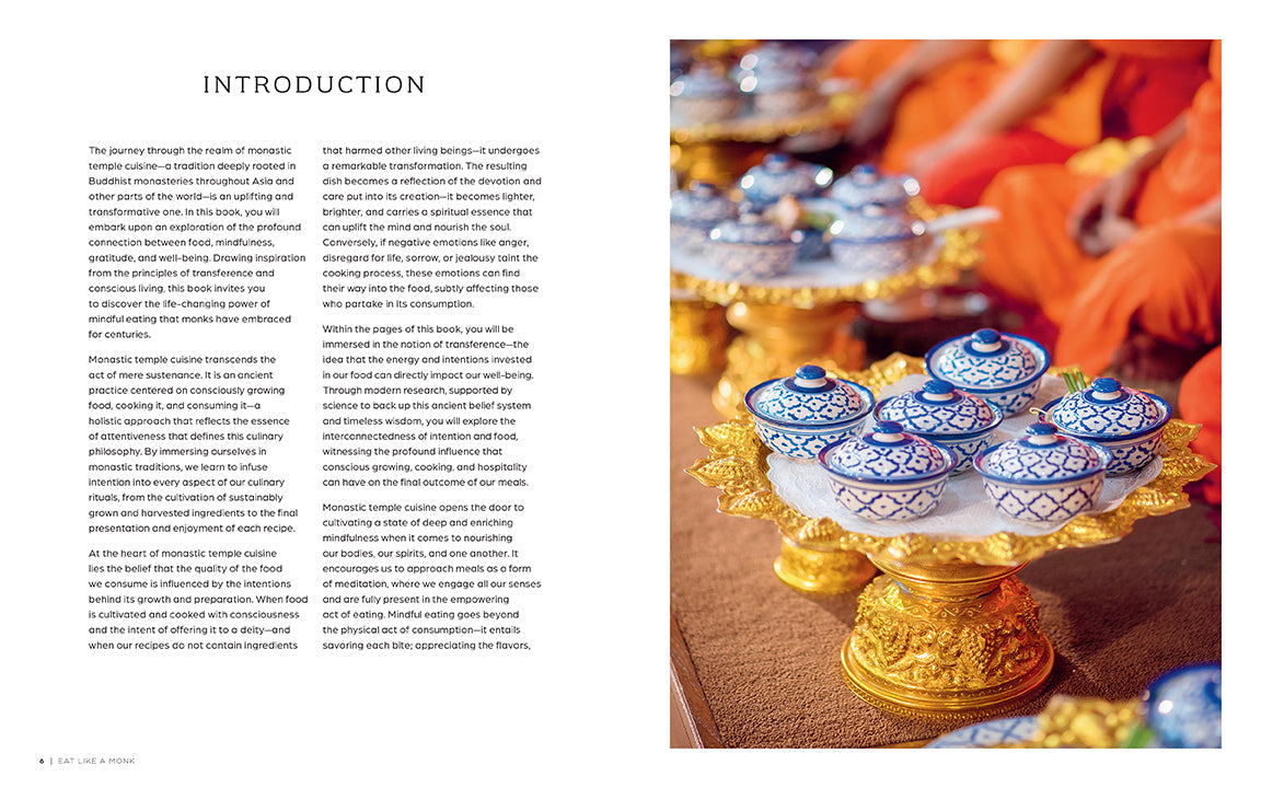 Eat Like a Monk Hardcover Book
