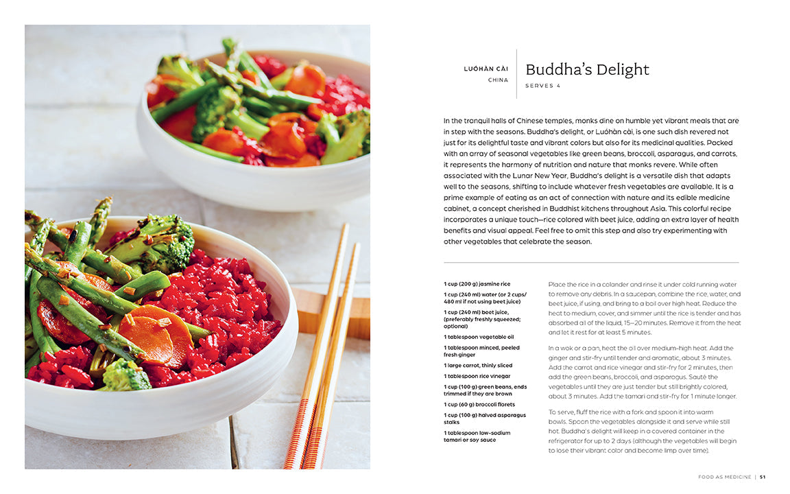 Eat Like a Monk Hardcover Book