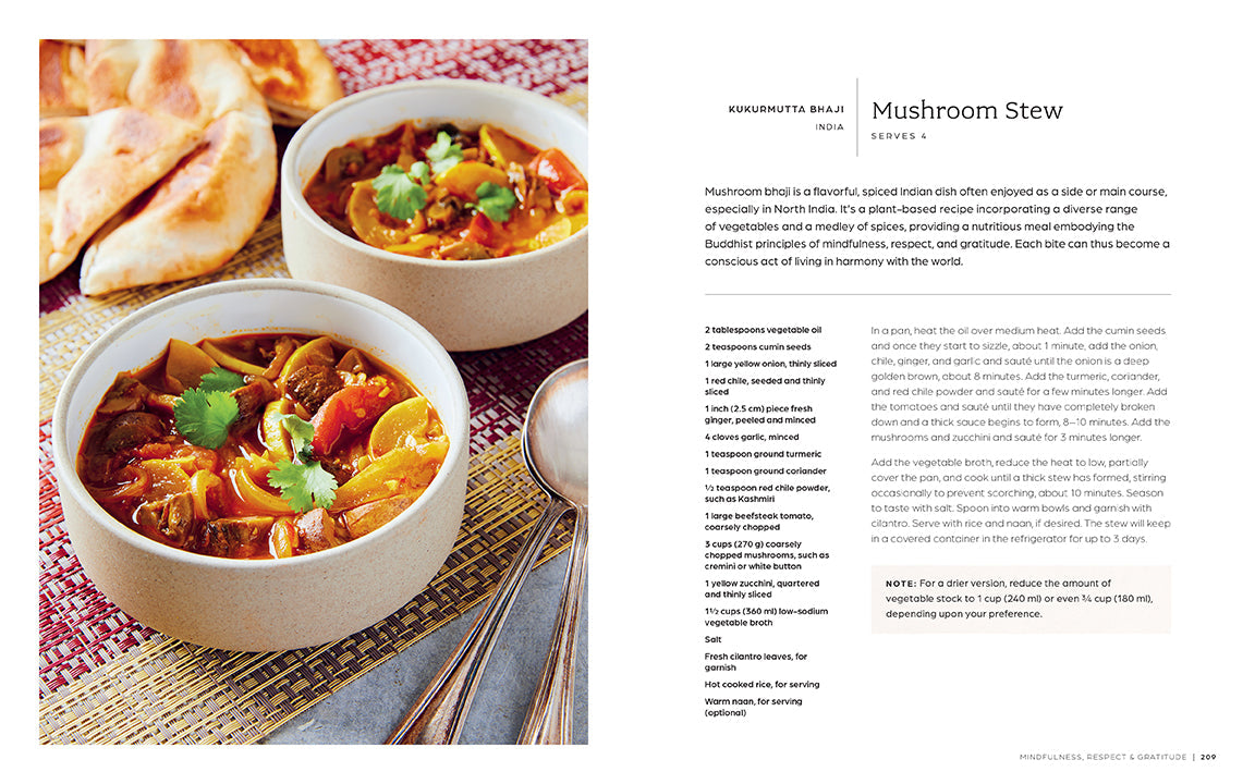 Eat Like a Monk Hardcover Book