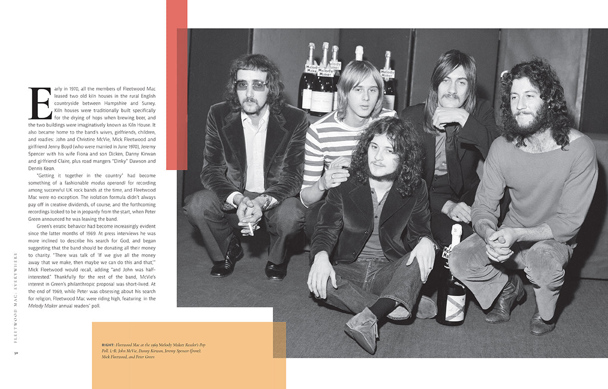 Fleetwood Mac Everywhere Hardcover Book