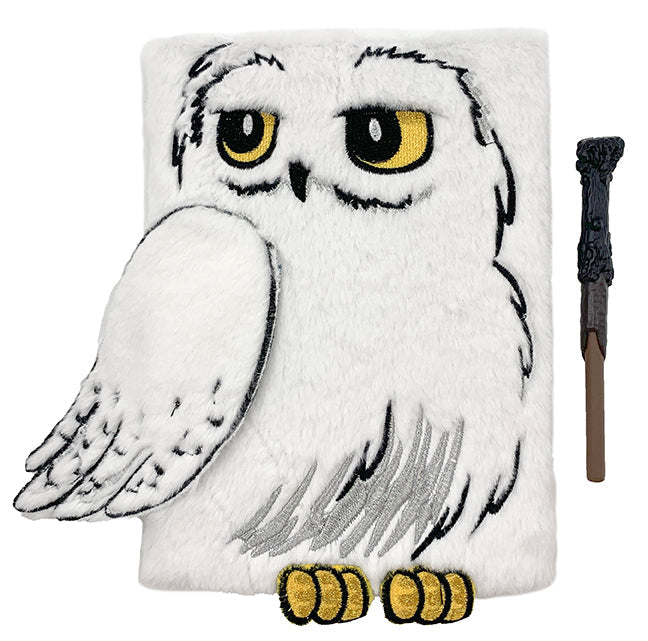 Harry Potter: Hedwig Plush Journal Hardcover Book