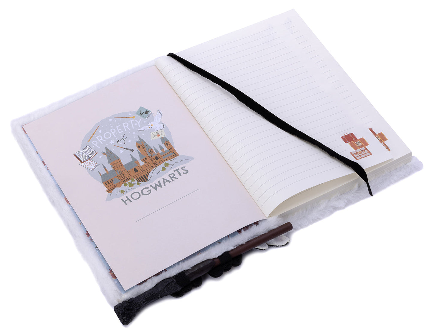 Harry Potter: Hedwig Plush Journal Hardcover Book