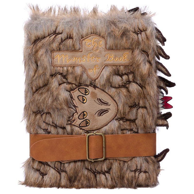 Harry Potter: Monster Book of Monsters Plush Journal Hardcover Book