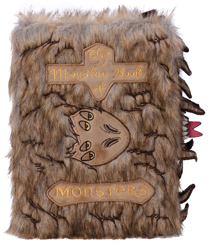 Harry Potter: Monster Book of Monsters Plush Journal Hardcover Book